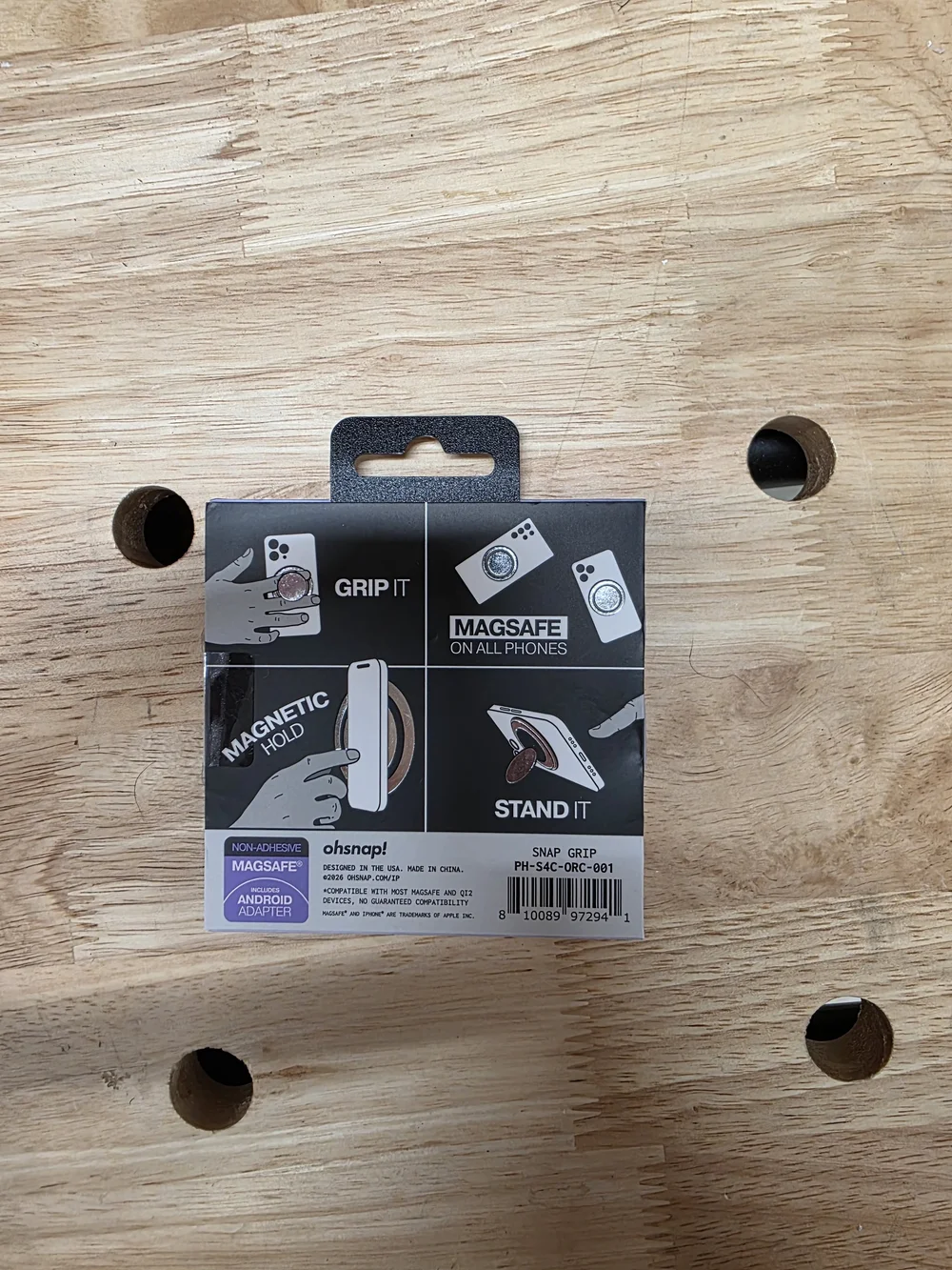 Snap Lavender Phone Grip & Stand